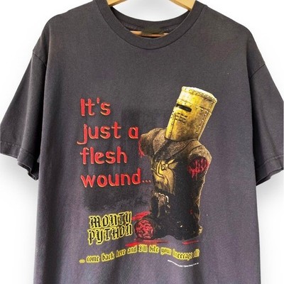 Monty Python ''It's Just a Flesh Wound'' Retro Unisex T-Shirt S-5XL