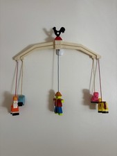 Vintage Fischer Price Nursery Baby Farm Animal Mobile 1973