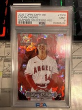 2023 Topps Sapphire Selections Red Logan O’Hoppe PSA 9 3/5