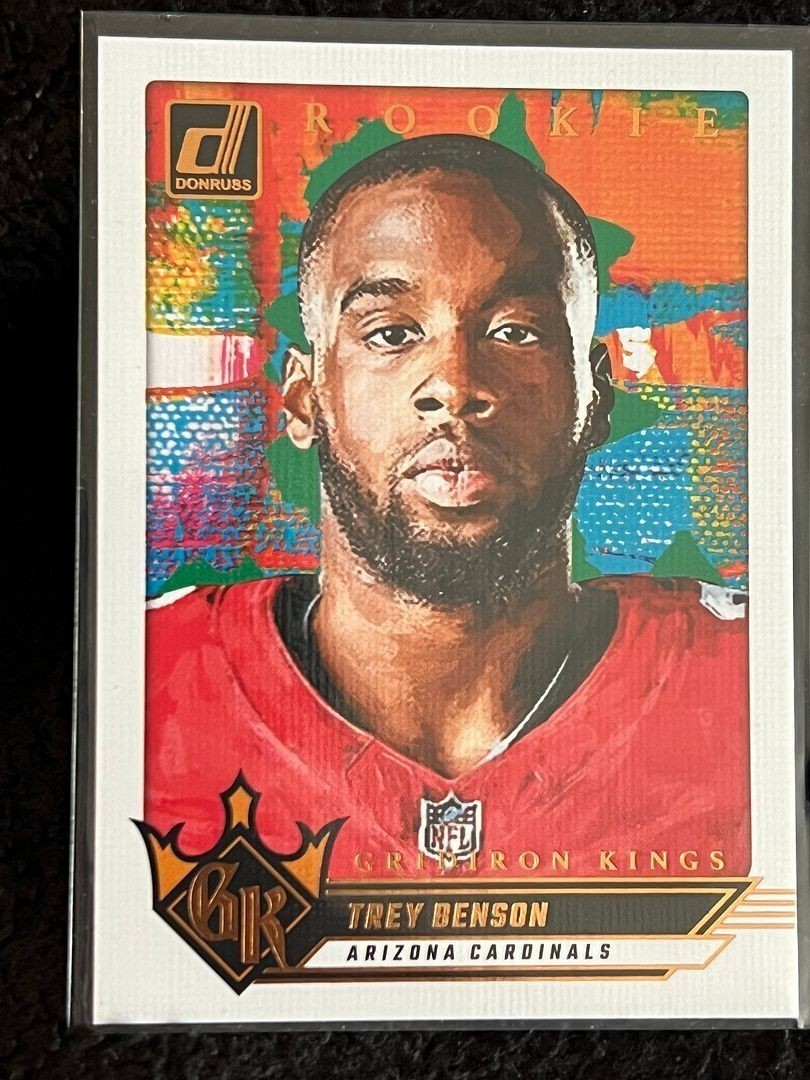 2024 DONRUSS GRIDIRON KINGS TREY BENSON CARDINALS