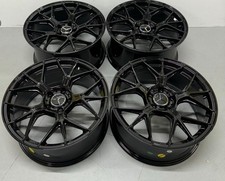 19" AMG GT Style Alloy Wheels Black Machined Mercedes E Class W205 W212 W213