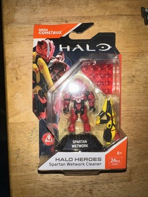 MEGA Bloks Construx HALO Heroes Series 4 UNSC Spartan Wetwork FFM77 Mattel 2016