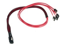 Mini SAS SFF-8087 36 Pin to 4 X 7 Pin SATA - 1 Meter
