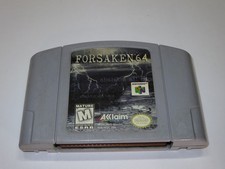 Forsaken 64 - Nintendo 64 N64 Game Pak Cartridge. Tested + Working & Authentic!