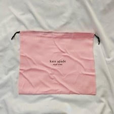 New Kate Spade Small Drawstring Dust Bag 14" x 11" Pink