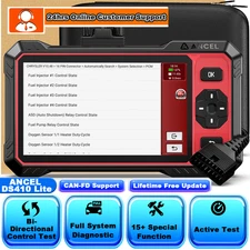 ANCEL OBD2 Scanner Bi-directional Car Diagnostic Scan Tool All System FCA CAN-FD