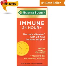 Nature's Bounty Immune 24 Hour , The only Vitamin C with 24 Hour Immune Support