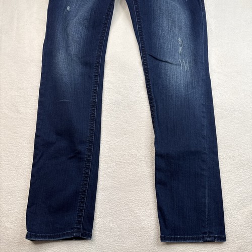 Jeans skinny donna Rock Revival Kate taglia 31 denim tasca patta ricamato - Foto 13 di 19