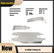 for ARRMA Mojave 1/8 Stainless Steel Chassis Armor HAU