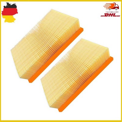 2 X Flachfilter Filter für Bosch GAS 35 L M H SFC+ AFC Professional Staubsauger