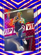 2026 Panini National NSCC VIP Gold Pack A’ja Wilson Red Checkerboard /25 SSP #AW