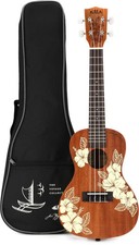Kala KA-Hibiscus-C Concert Ukulele - Natural