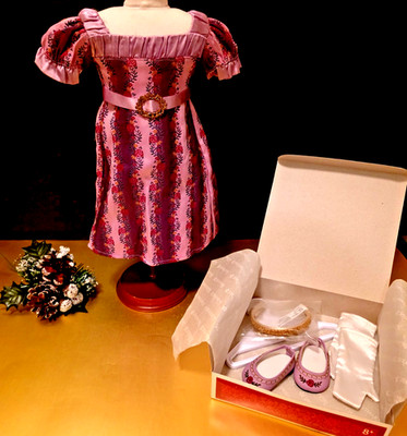 American Girl Caroline's Holiday Outfit in Replacement Box