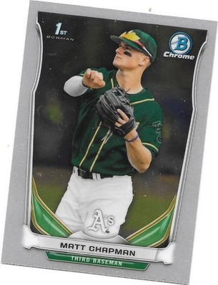 2014 Bowman Draft - Chrome Matt Chapman #CDP21 (RC)
