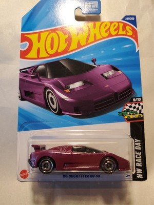 Hot Wheels  94 Bugatti EB110 SS Purple 221/250 HW Race Day 9/10 W8