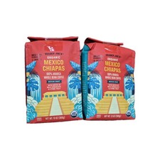 Trader Joe's Whole Bean Coffee Mexico Chiapas Arabica 13oz Lot Of 2