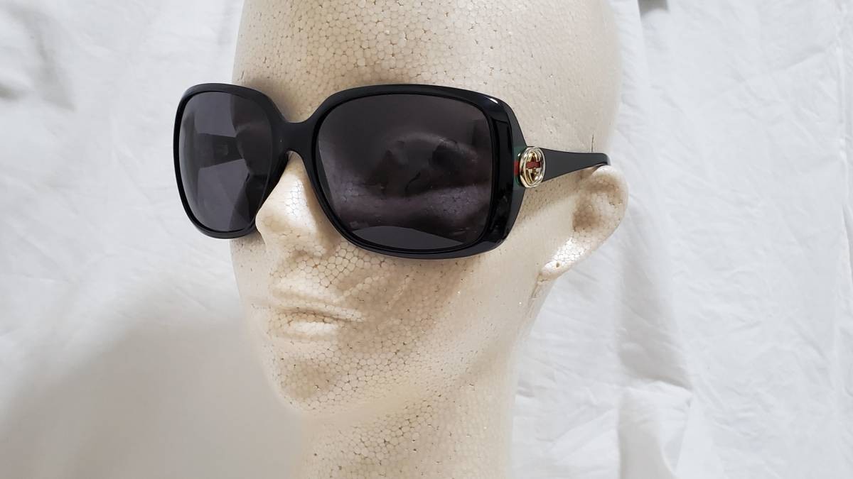GUCCI Interlocking GG Logo Glamorous Big Lens Sun… - image 5