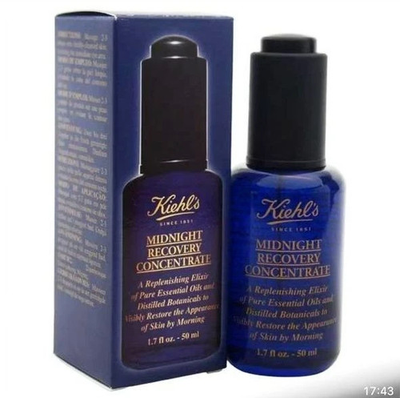 #ad Kiehl#x27;s Midnight Recovery Concentrate Face Oil 1.7 fl. oz $24.84