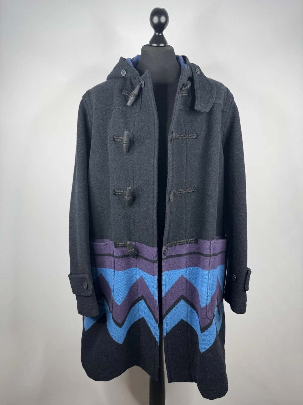 Burberry — Burberry Men's Duffle Coat Jacket Coat Black Size XL Limited Edition