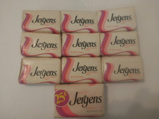 Jergens lotion vintage mild soap bath bars lot of 9, 3 oz. 1, 4.75 oz. bar