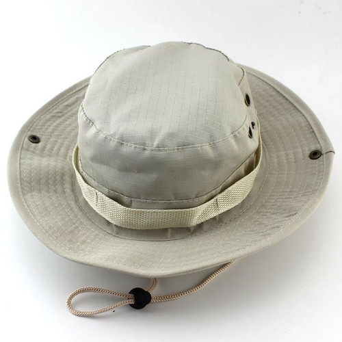 Unisex Sun Camo Bucket Hat Boonie Hunting Fishing Outdoor Cap Wide Brim Military - Picture 9 of 31