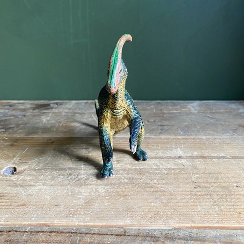 Vintage AAA Dinosaur Figure - Parasaurolophus - Green - China - 18cm - Picture 2 of 9