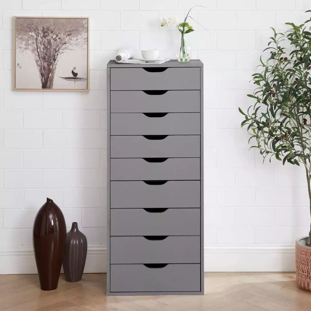 Grey childrens dresser sales