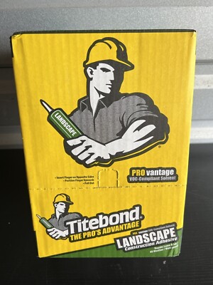 (12-Pack) Titebond 10 oz. PROvantage Landscape Adhesive BRAND NEW