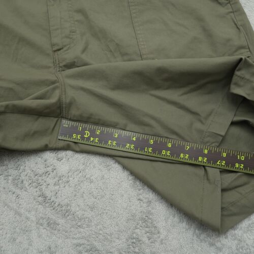 Wrangler Utility Shorts Herren Größe 40 Militär Grün Leinwand Flach Vorne Wandern - Bild 4 von 11