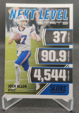 2021 Score Next Level #NL15 Josh Allen Score Bills football card