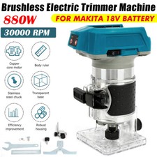 Cordless Hand Trimmer Electric Palm Router Laminate WoodLaminator For Makita 18V