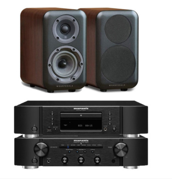 Thumbnail - Marantz Pm6007 + Cd6007 + D320 Hifi Audio Paket / 220v / Eu Stecker