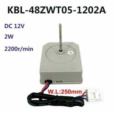 KBL-48ZWT05-1202A DC 12V 2200r/min Fan Motor For Omar Refrigerator