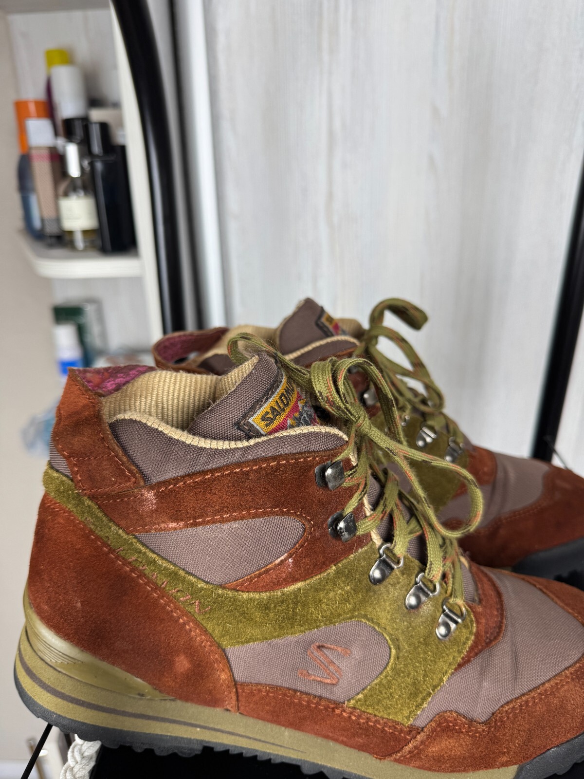 Scarponi da trekking vintage anni 90 Salomon made in Korea