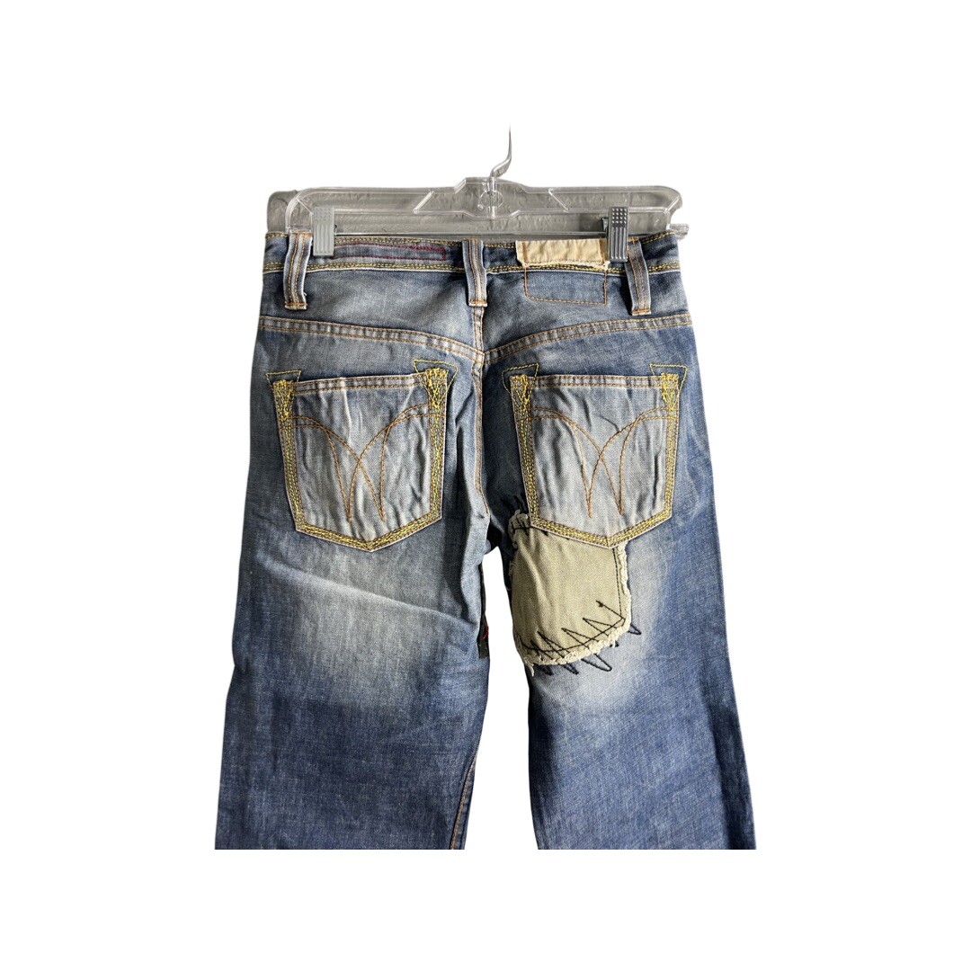 Tough jeansmith vintage men size 28 patchwork RARE jeans | eBay