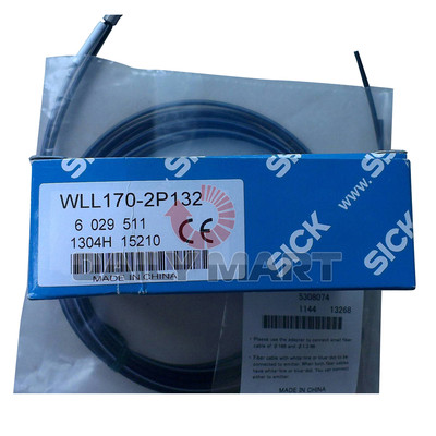 SICK WLL170-2P132 FIBER OPTIC PHOTOELECTRIC SENSOR SWITCH AMPLIFIER PLC NEW