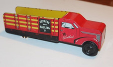 Vintage Walt Reach Toy by Courtland   Express and Hauling Tin Toy Truck--2