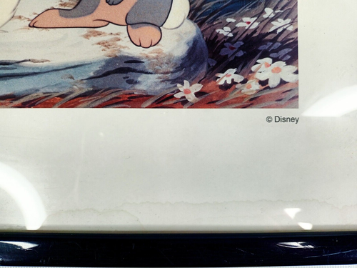 Vintage Walt Disney Picture Bambi 1942 Flower and Thumper still from the movie - Picture 4 of 20