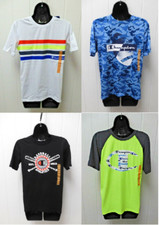 Champion Boys' T-Shirt Sizes 5/6 -18/20 Neon Football Baseball Camo