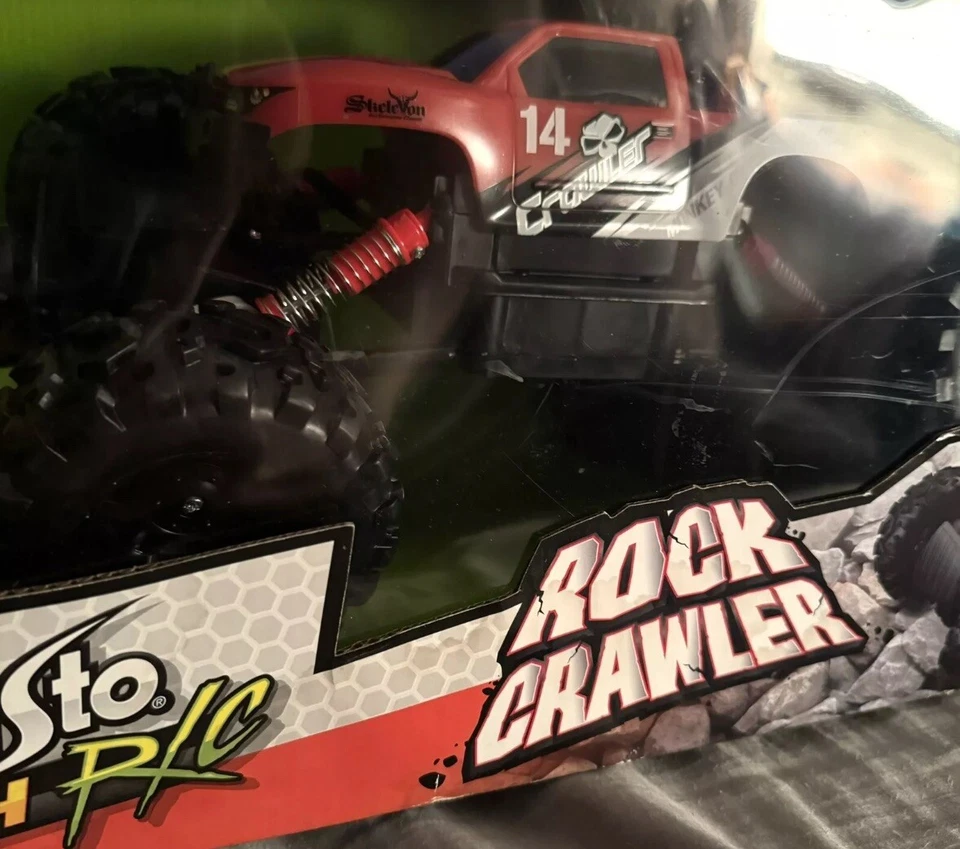 Maisto Rock Crawler RC Truck Extreme Monster Truck 4x4 Novo Na Caixa - Imagem 3 de 4