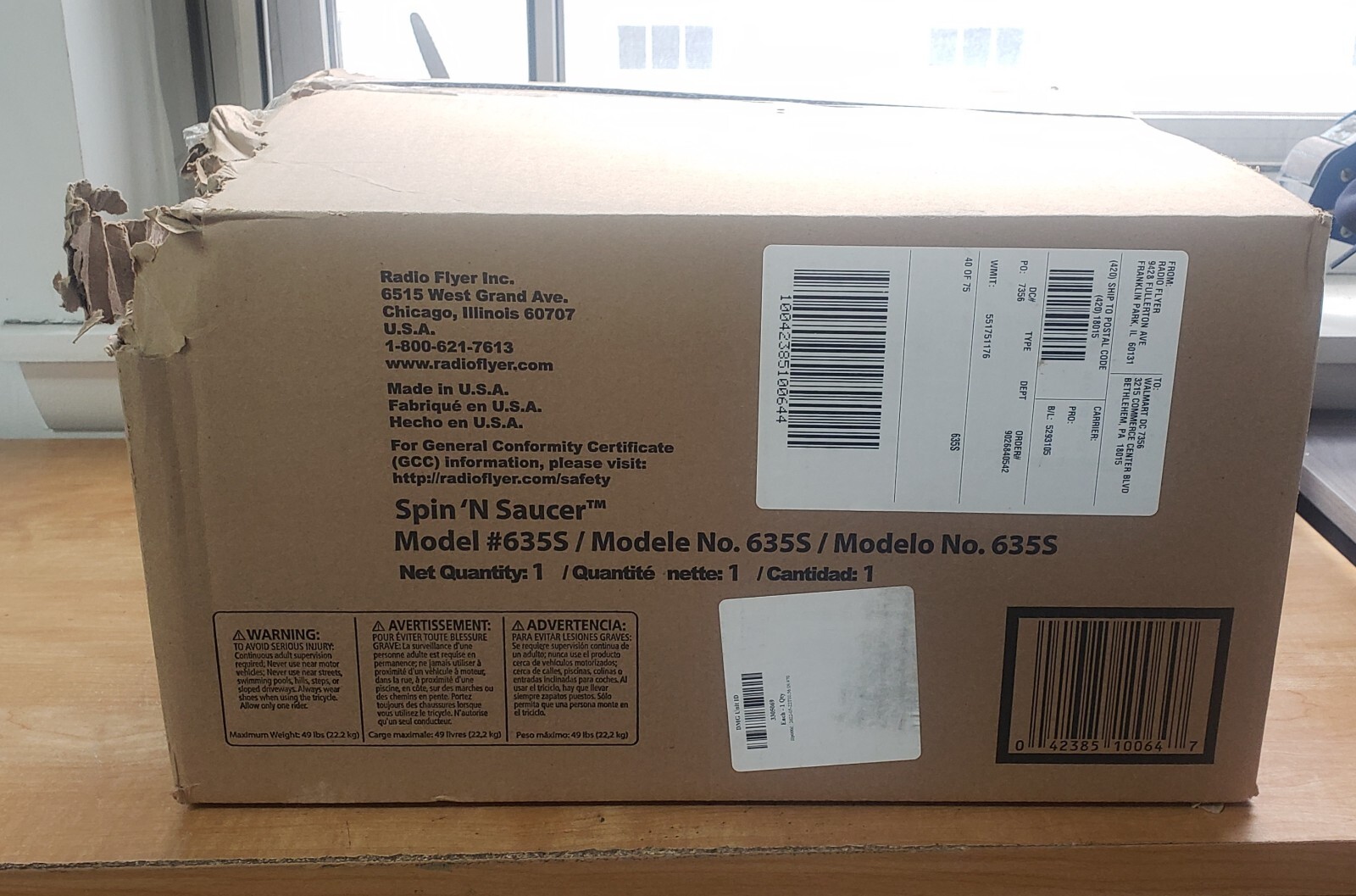 Radio Flyer Spin N Saucer Unisex Toy Red for sale online eBay