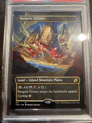 MTG Raugrin Triome Showcase Rare | Ikoria: Lair of Behemoths 311