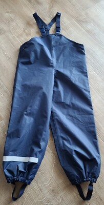 Regenhose,Buddelhose,Matschhose: 122/128, Tchibo/TCM,ungefüttert,  dunkelblau
