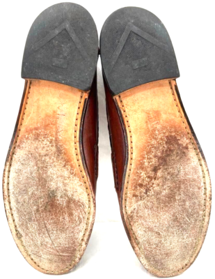 Allen Edmonds Maxfield 36482 Brown Leather Tassel Moc Toe Loafer Shoes Mens 11 D Allen Edmonds Maxfield 36482 Brown Leather Tassel Moc Toe  main image 2
