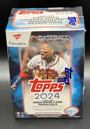 2024 Topps Series 1 Baseball FANATICS Blaster Value Box - Factory Sealed