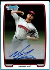 2012 Bowman Draft Chrome  Autograph  Auto   Nick Travieso  Card # BCA-NT