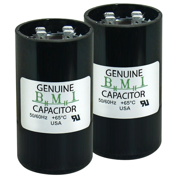 Motor Start Capacitor 161-193 MFD uF 125VAC US Style Round for Single Phase Motor