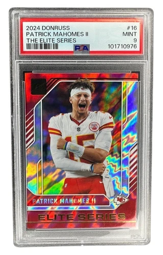 2024 Panini Donruss The Elite Series #16 Patrick Mahomes II PSA 9 Chiefs