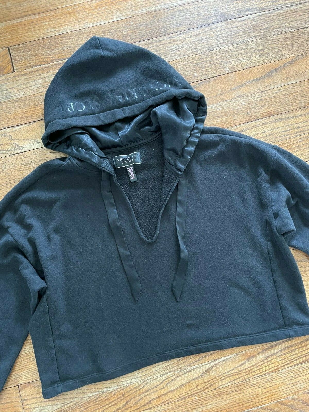 Victoria's Secret V-Neck Hooded Hoodie 