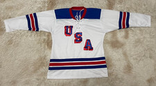 USA Team Ice Hockey Shirt Jersey Measurements on the photo